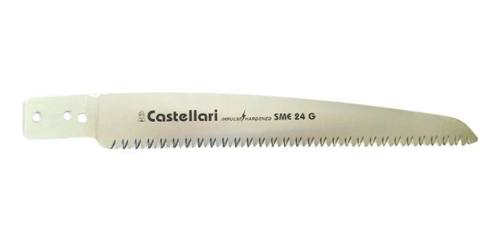 LAMA ACCIAIO DRITTA RICAMBIO SEGHETTO CASTELLARI SME 24 G / SME 30 G