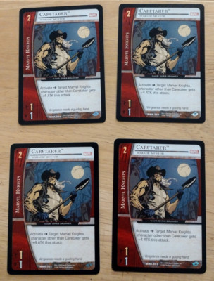 MARVEL VS TCG MMK-003 Caretaker - Nomadic Mentor Common X4