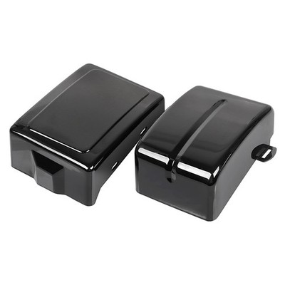 Black ABS Battery Fairing Cover For Harley Dyna Low Rider FXDL Wide Glide FXDWG