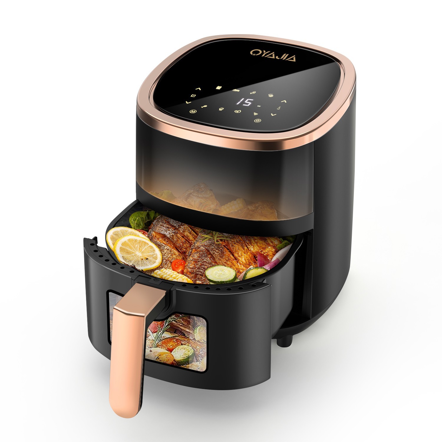 6L Heißluftfritteuse Heissluft Friteuse XXL Airfryer Multifunktional günstig NEW