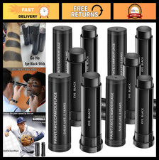 12 PCS Eye Black Sticks for Sports - Easy Face Paint for Baseball, Football, Sof