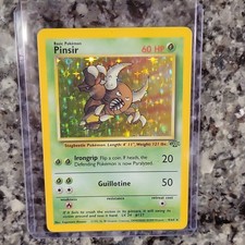 Pokemon TCG Pinsir Jungle 9/64 Holo Rare Unlimited English 1999 WOTC 60HP Basic on eBay