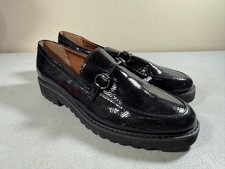 Worn Once Franco Sarto Womens Cason Black Loafers Size 9
