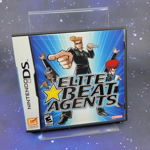 Elite Beat Agents (Nintendo DS) CIB Complete Video Game w/ Manual
