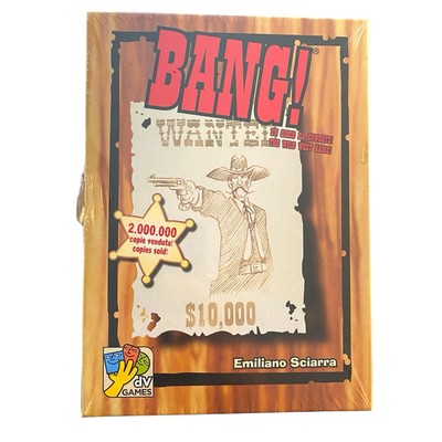 Bang! Wild West Family Card Game 4th Edition Davinci Games Base Core