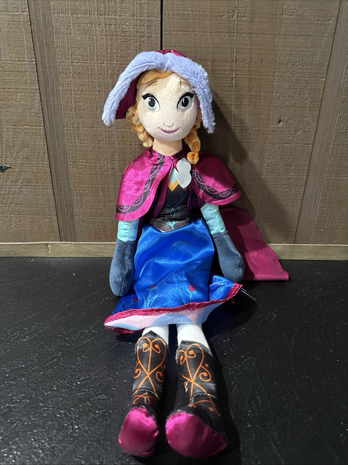 Disney Frozen Princess Anna Large 28&rdquo; Inch Cloth Doll Plus
