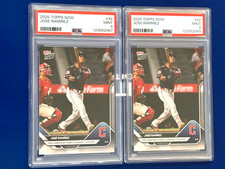 2025 Topps Now PSA 9/9 Jose Ramirez #42 Three Homers Guardians