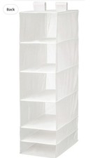 2x IKEA SKUBB Wardrobe Storage Organiser, 6 Compartments, White
