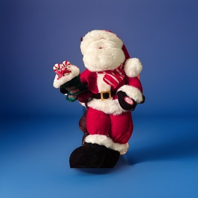 Dandee Rockin And Singing Santa Claus! 12  X 8  EUC!