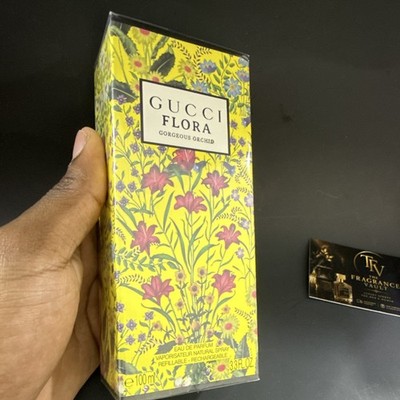 Gucci Flora Gorgeous Orchid Eau de Parfum Spray Refillable, Regular 3.3 fl oz