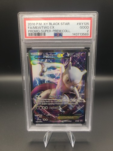 Mewtwo-EX graded PSA 2 for sale on eBay