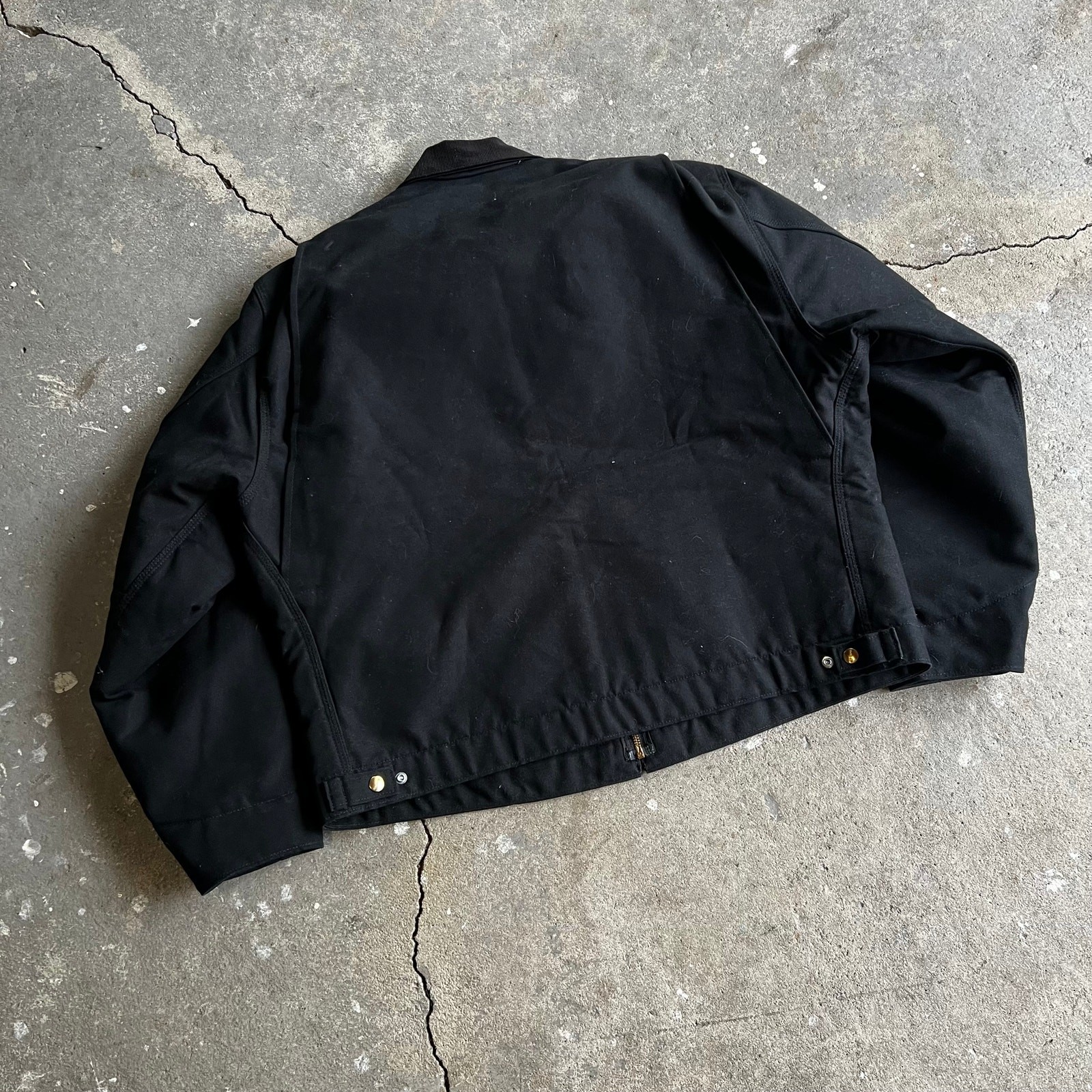 Carhartt J001 BLK black detroit work wear jacket XL - Gem