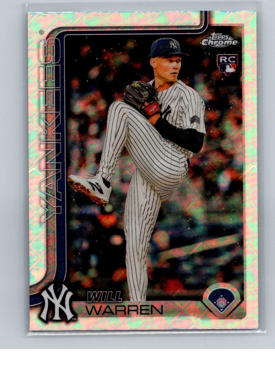 2025 Topps Chrome Logofractor Edition #81 Will Warren