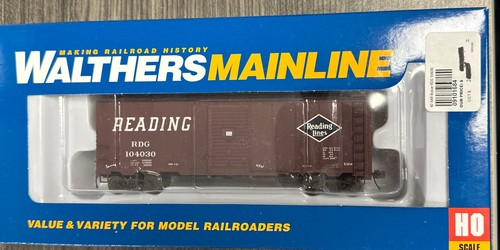 Walthers MainLine HO #910-1684 40’ AAR 1944 Boxcar lectura #104030 RTR NUEVO EN CAJA | Zustand: New