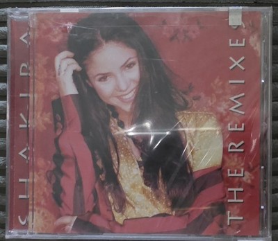 Shakira The Remixes CD SEALED Latin Pop DJ Megamix Rare 1997 Sony ''New Sealed''
