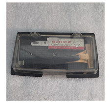 Schick Metal Safety Razor with Case and Stain...