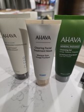 Lot Of 3 Ahava Cleansing Gels And Mask