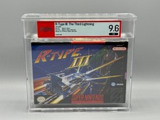 PSA 9.6 R-Type III 3 Third Lightning Super Nintendo SNES CIB Complete