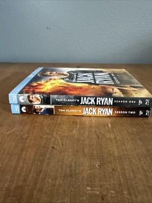 JACK RYAN: The Complete Seasons 1-2 Blu Ray New Sealed
