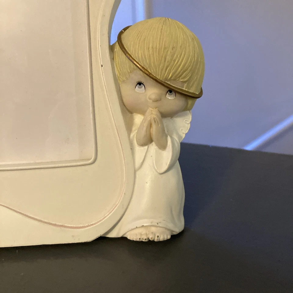 Белая рамка для картин HMK LLC «Мой маленький ангел» 5,5 x 3,5 дюйма внутренняя смола размер 8,5 x 5,5 - Изображение 2 из 4