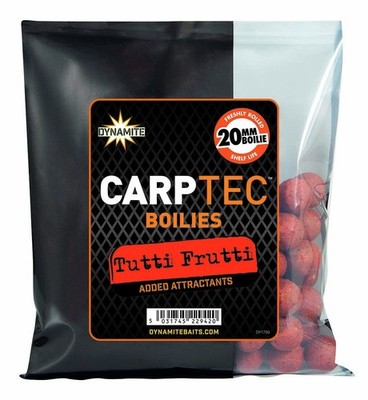 Dynamite Baits Carptec Boilies Tutti Frutti 20mm 300g Hookbaits Hakenköder NEW