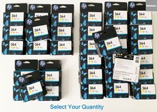 Genuine HP 364 Ink Cartridges Yellow – Multipacks 5 / 10 / 20 – New Sealed