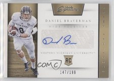 2016 Panini Prime Signatures Prospects 147/199 Daniel Braverman #209 Auto fm0