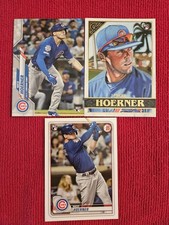 Nico Hoerner 2020 Topps Update RC #251 ×3 Lot Cubs