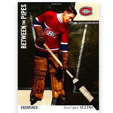 2002-03 ITG BE A PLAYER BTP ENSHRINED #115 GEORGES VEZINA HOF NM/MINT