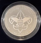 2010 P Boy Scouts of America Commemorative Proof Silver Dollar w/ Box & COA — photo 4