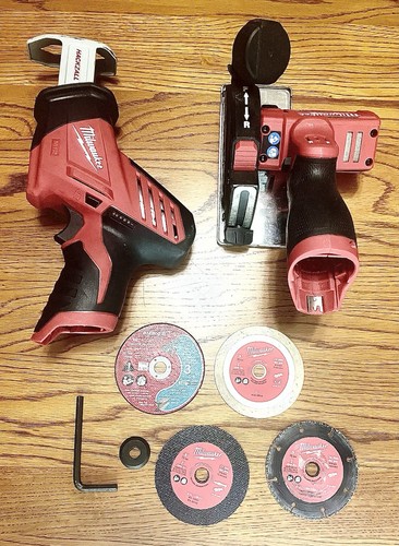 milwaukee M12 Cut Off Tool And Hackzall Reciprocating Saw