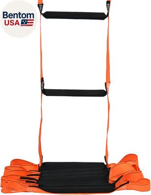 9.8 Feet Fire Escape Ladder, Emergency Fire Ladder for House Residence Reusable
