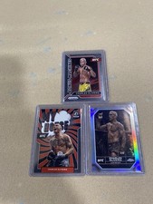 2024 Topps Chrome UFC Charles Oliveira Holo Prism #42 + Optic/Prizm Inserts