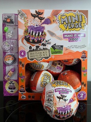 MGA's Miniverse - Make It Mini Diner: Halloween Licensed WB Theme 531111-EUC*NEU