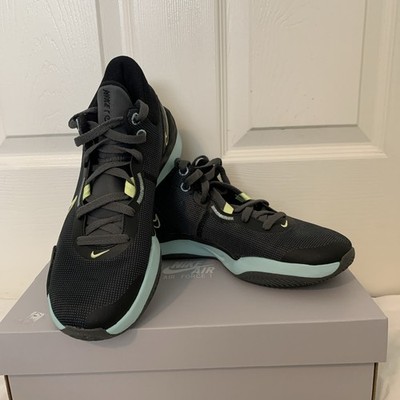 Nike Renew Elevate 3 Womens Basketball Shoes Black & Aqua FQ8971-001 Size 9.5