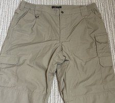 5.11 Tactical Men's Taclite Pro Regular Fit Ripstop Cargo Pants - 40x34 - Stone