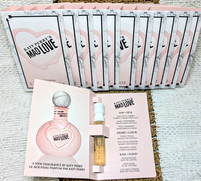 Katy Perry Mad Love Vial 1.2ML Sprayer Eau de Parfum 12 PACK