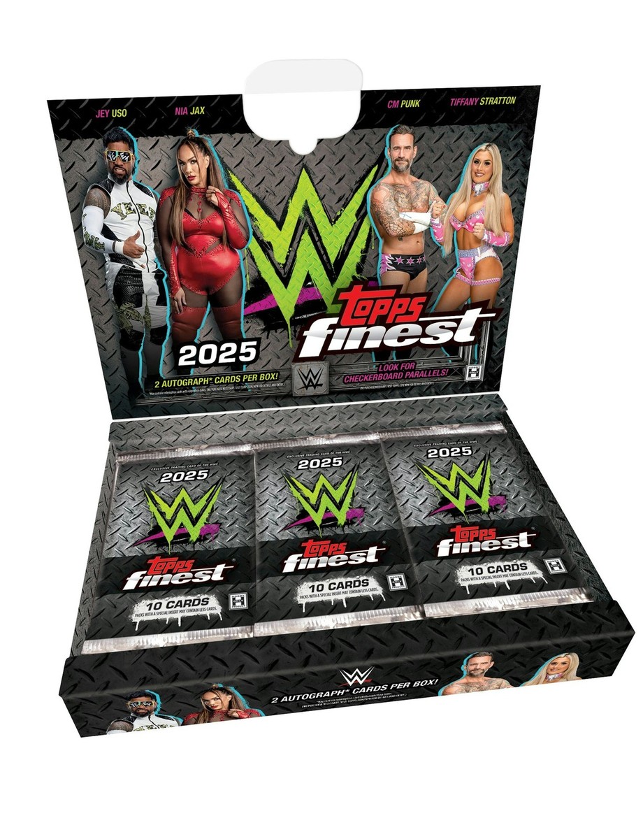 wwe topps booster box Amazon.com: 2020 Chrome Wrestling Retail Blaster : Sports & Outdoors numbered editions 2025 TOPPS FINEST WWE HOBBY