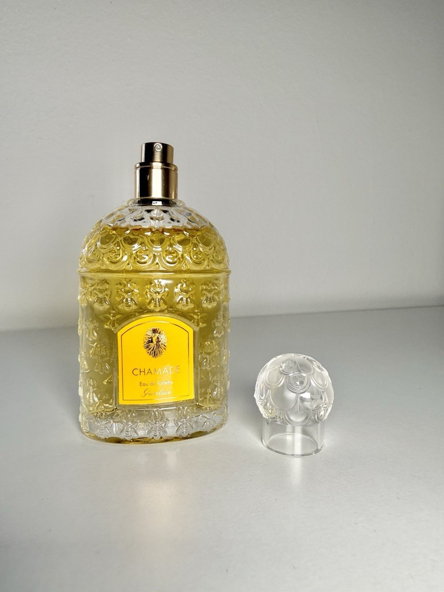 Guerlain Chamade Eau De Toilette Spray 3.3 Oz / 100 Ml Vintage Bee