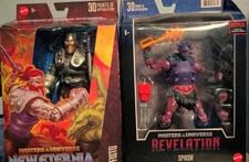 MOTU New Eternia Fisto Action Figure Masterverse 2024 New & Spikor Revelation 