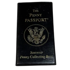 Souvenir Penny Passport Book Filled 34 Pressed Coins California Disney Zoo