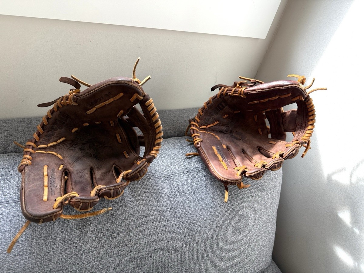 Wilson Yak Pack 2 Baseball Gloves - A2000 1786 & DW5 Base