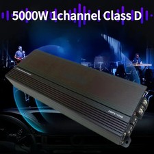 Monoblock 5000w Amp Class D Amp Car Audio Stereo Amplifier Low Distortion New