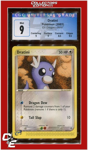 Dratini graded CGC 9 for sale on eBay