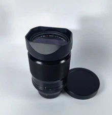 Square Metal Aluminium alloy Lens Hood+Cap For Fujifilm XF90mm F2 R LM WR Lens