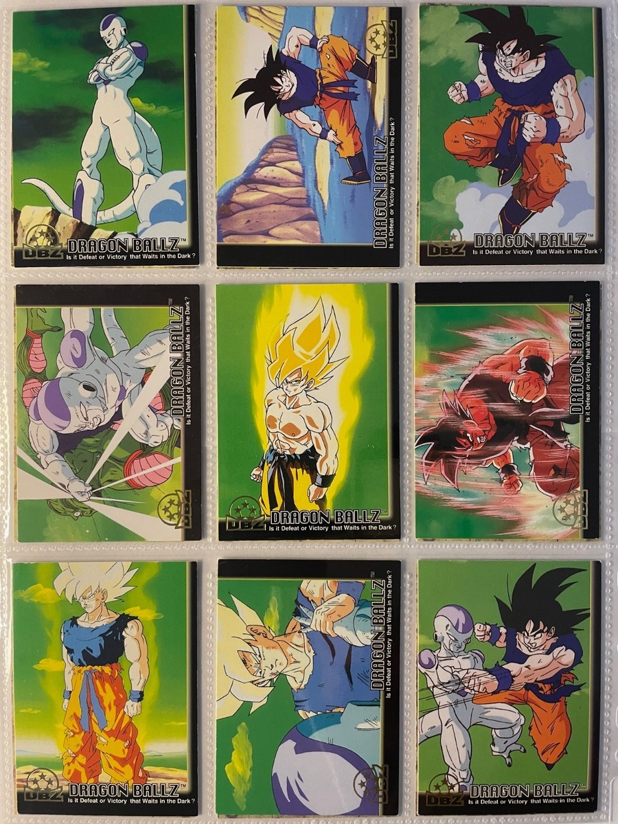 Dragon Ball Z 1999 Trading Cards Series 3 Set Cards 1-72 COMPLETE