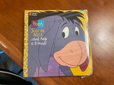 Vintage Golden Books Pooh Just Be Nice 6-Book Set Sealed