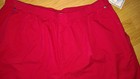 Vintage Bobbie Brooks Shorts Womens 26W Red Pull On Bermuda USA Made Brand New  — photo 3