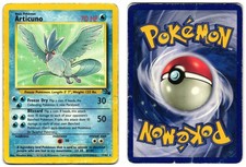 ARTICUNO 17/62 - HP - FOSSIL ENGLISH 1999 POKEMON CARD