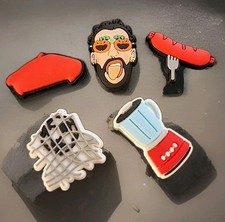 6 Miscellaneous Croc Shoe Charms